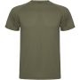 Montecarlo short sleeve men's sports t-shirt, Militar Green