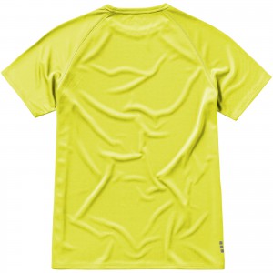 Niagara short sleeve men's cool fit t-shirt, neon yellow (T-shirt, mixed fiber, synthetic)