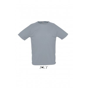 SOL'S SPORTY - RAGLAN SLEEVED T-SHIRT, Pure Grey (T-shirt, mixed fiber, synthetic)
