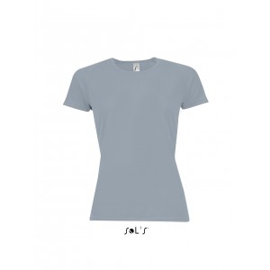 SOL'S SPORTY WOMEN - RAGLAN-SLEEVED T-SHIRT, Pure Grey (T-shirt, mixed fiber, synthetic)