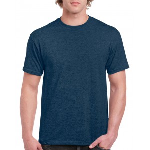 ULTRA COTTON(tm) ADULT T-SHIRT, Heather Navy (T-shirt, mixed fiber, synthetic)