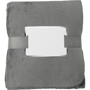 Kuscheldecke aus Polyester Margot, Grau