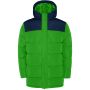 Tallin kids insulated jacket, Fern green, Navy Blue