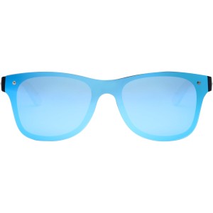 Tan sunglasses with bamboo temples, Blue (Sonnenbrillen)