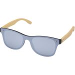 Tan sunglasses with bamboo temples, Silver <font size=1>[ENG]</font> (12705081)