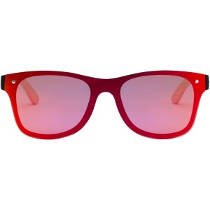 Tan sunglasses with bamboo temples, Yellow (Sonnenbrillen)