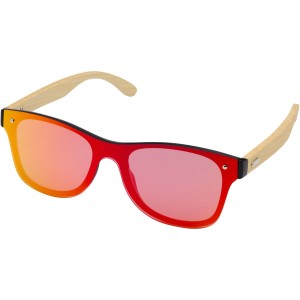 Tan sunglasses with bamboo temples, Yellow (Sonnenbrillen)