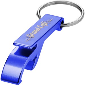 Tao bottle and can opener keychain, Blue (Keychains)