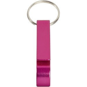 Tao bottle and can opener keychain, Magenta (Keychains)