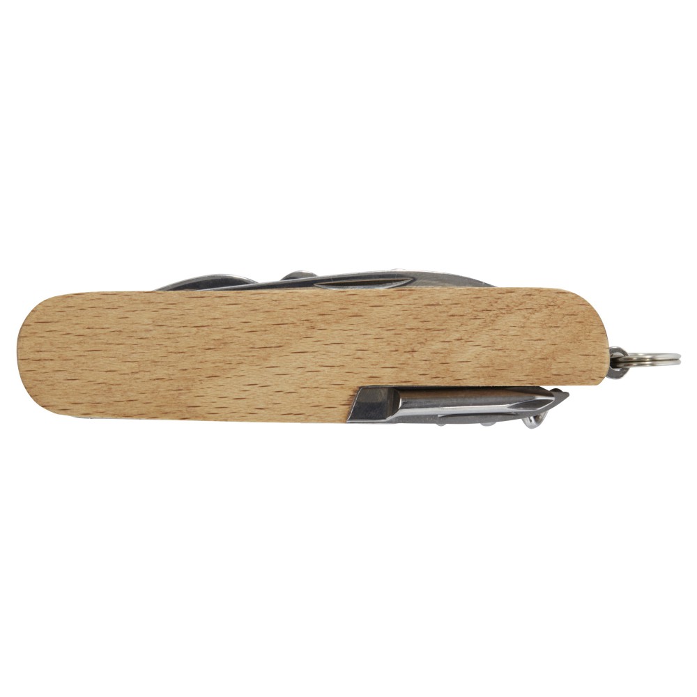 Richard Holztaschenmesser mit 7 Funktionen, natur (Taschenmesser)