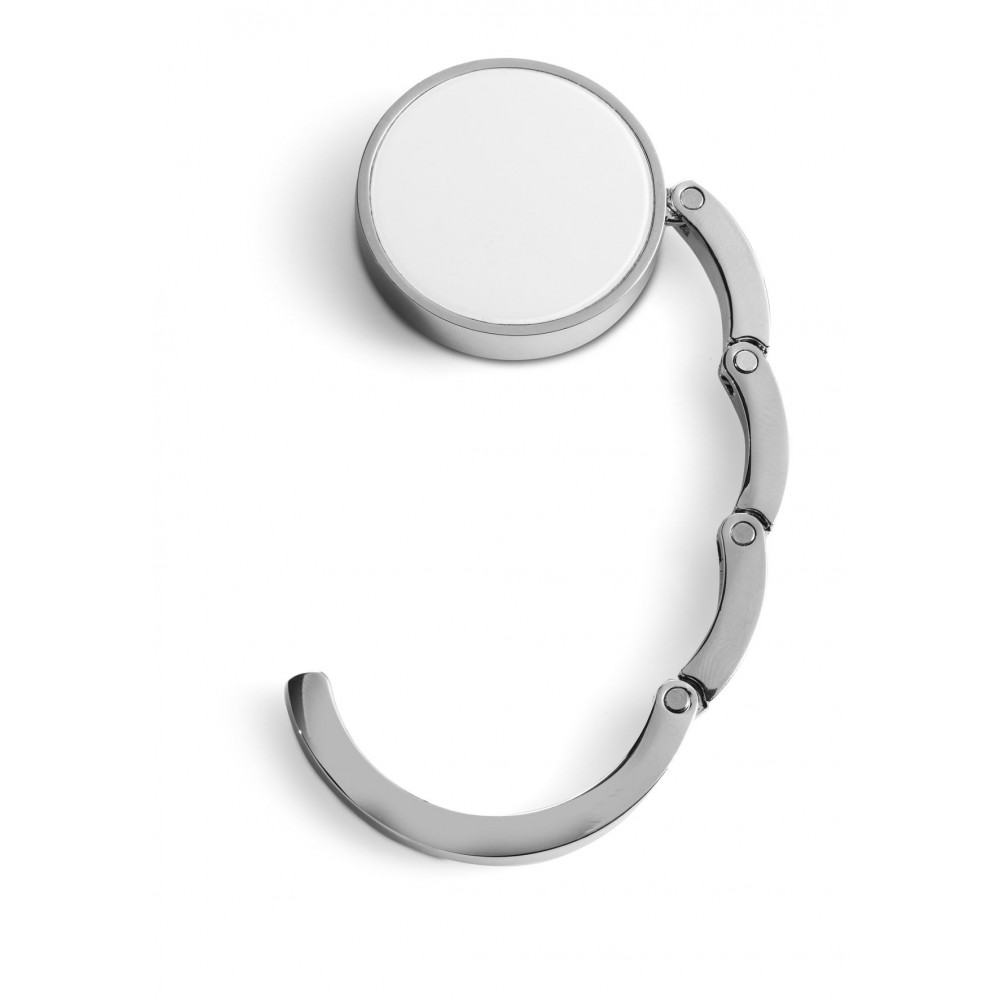 Taschen-/Jackenhalter aus Metall Eloise, Weiß (Taschenzubehör)