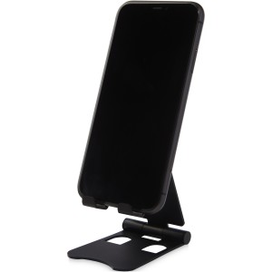 Klappbarer Smartphone Stnder aus Aluminium, schwarz