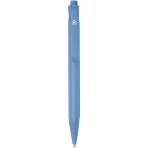 Terra corn plastic ballpoint pen, Blue (Metallic pen)