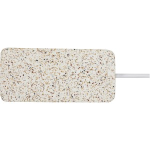 Terrazzo USB 2.0 hub, Natural (Office desk equipment)