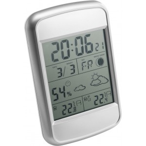 HIPS weather station Raja, silver (Thermometer)