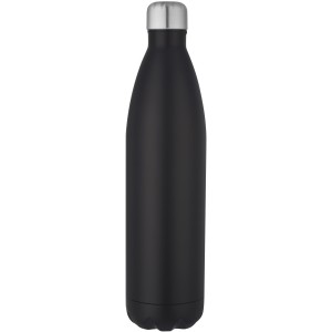 Cove 1 L vacuum insulated stainless steel bottle, Solid blac (Thermos)