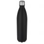 Cove 1 L vacuum insulated stainless steel bottle, Solid blac