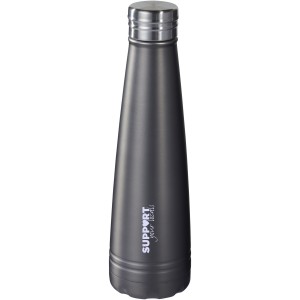 Duke 500 ml copper vacuum insulated sport bottle, Grey (Thermos)