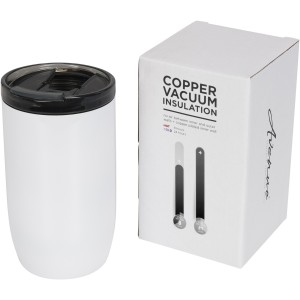 Lagom 380 ml copper vacuum insulated tumbler, White (Thermos)