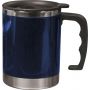 Stainless steel and AS double walled mug Gabi, blue
