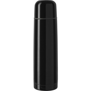 Stainless steel double walled flask Mona, black (Thermos)