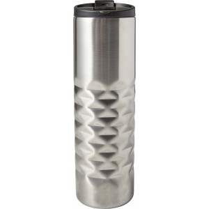 Stainless steel mug Kamir, silver (Thermos)
