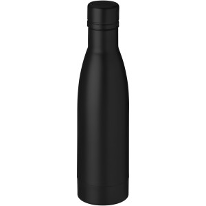 Vasa 500 ml copper vacuum insulated sport bottle, solid black (Thermos)