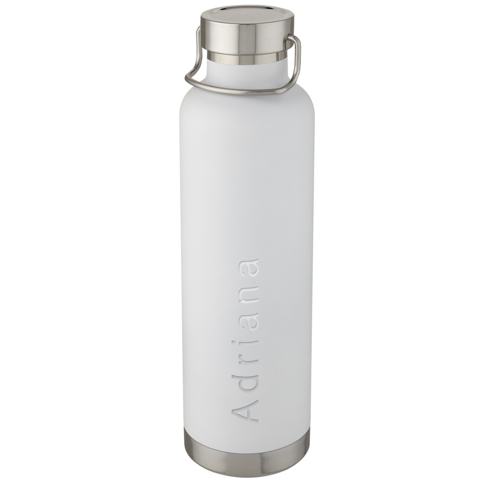 Thor 1 l Kupfer-Vakuum Isoliersportflasche, weiss (Thermosflaschen)