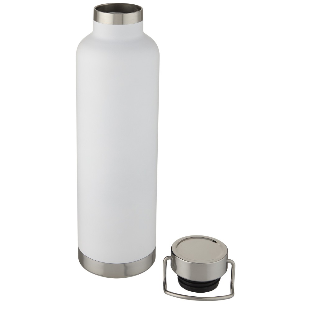 Thor 1 l Kupfer-Vakuum Isoliersportflasche, weiss (Thermosflaschen)