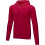 Theron men's full zip hoodie, Red