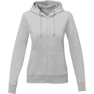 Theron women?s full zip hoodie, Heather grey (Pullovers)