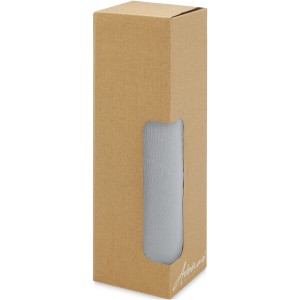 Thor 660 ml Glasflasche mit Neoprenhlle, grau (Wasserflaschen)