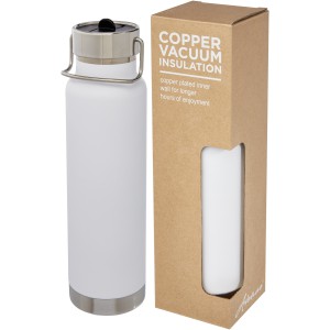 Thor 750 ml copper vacuum insulated sport bottle, White (Thermos)