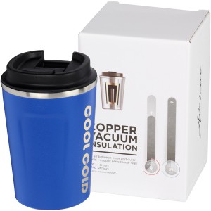 Thor copper vacuum tumbler, 360 ml, Blue (Glasses)