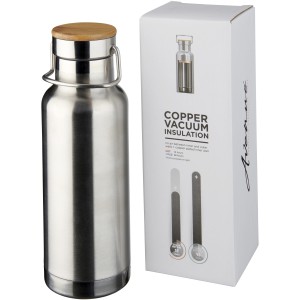 Thor 480 ml Kupfer-Vakuum Isolierflasche, silber