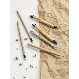 Tiflet recycled paper ballpoint pen, Brown (Wooden, bamboo, carton pen)