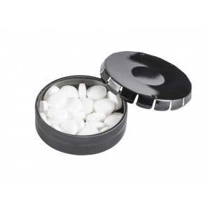 Tin with mints Anika, black (Food)