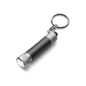 Aluminium 3-in-1 key holder Frazer, grey (Tools)
