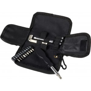 Oxford fabric (600D) tool kit Tessa, black (Tools)