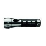 Torch with 17 LED lights, black/silver (4835-50)