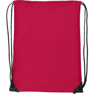 Turnbeutel aus Polyester Steffi, Rot