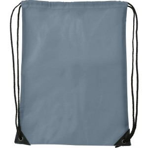 Turnbeutel aus Polyester Steffi, Grau