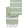 100% Cotton Hammam towel Riyad, light green