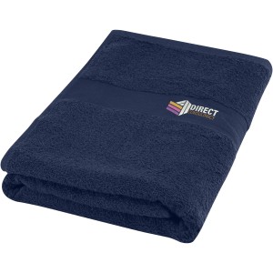 Amelia 450 g/m2 cotton bath towel 70x140 cm, Navy (Towels)