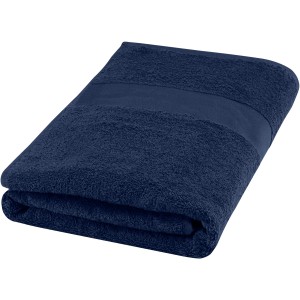 Amelia 450 g/m2 cotton bath towel 70x140 cm, Navy (Towels)