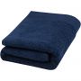 Nora 550 g/m2 cotton bath towel 50x100 cm, Navy