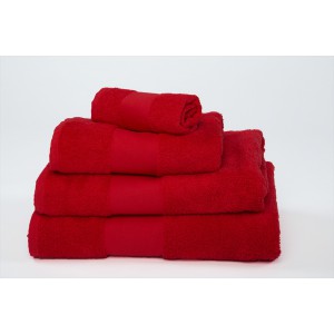 OLIMA CLASSIC TOWEL, Red (Towels)
