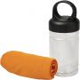 Remy cooling towel in PET container, Orange