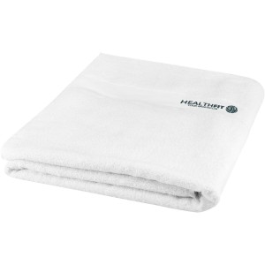 Riley 550 g/m2 cotton bath towel 100x180 cm, White (Towels)