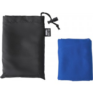 RPET towel Brunilda, cobalt blue (Towels)